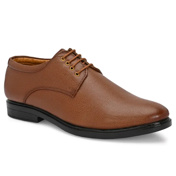 Tan_Brown_Leatherette_And_Pu_Lace_Ups_Formal_Shoes_For_Men