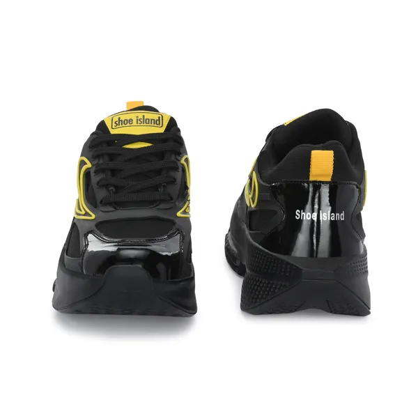 Black_Synthetic_And_Airmix_Lace_Ups_Sports_Shoes_For_Men