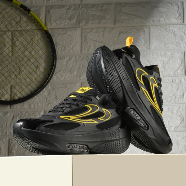 Black_Synthetic_And_Airmix_Lace_Ups_Sports_Shoes_For_Men