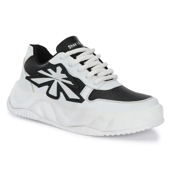 Black_Synthetic_And_Airmix_Lace_Ups_Sneakers_For_Men