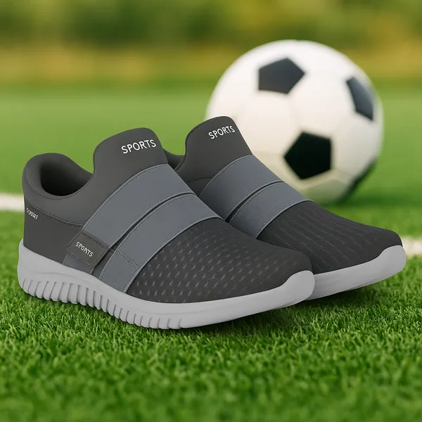 Grey_Mesh_And_Airmix_Velcro_Sports_Shoes_For_Men