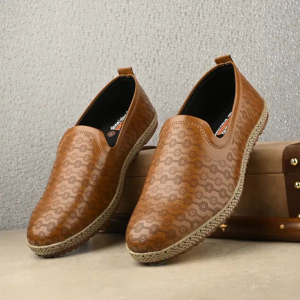 Tan_Brown_Synthetic_Leather_And_Tpr_Slip_On_Loafers_For_Men