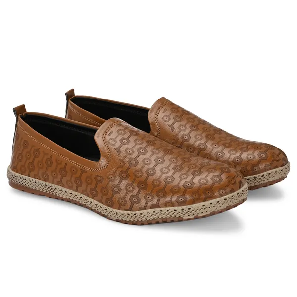 Tan_Brown_Synthetic_Leather_And_Tpr_Slip_On_Loafers_For_Men