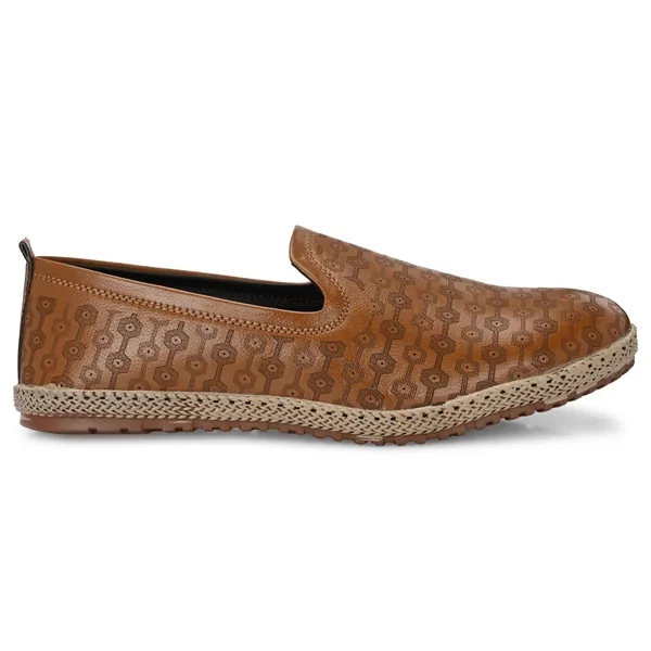 Tan_Brown_Synthetic_Leather_And_Tpr_Slip_On_Loafers_For_Men