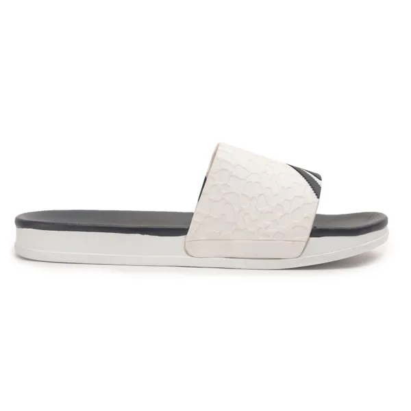 White_Silicon_Strap_And_Pvc_Slip_On_Sliders_For_Men