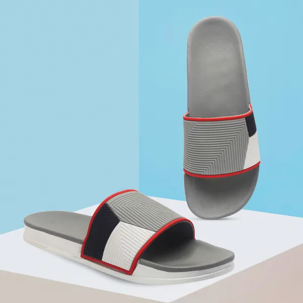 Grey_Silicon_Strap_And_Pvc_Slip_On_Sliders_For_Men