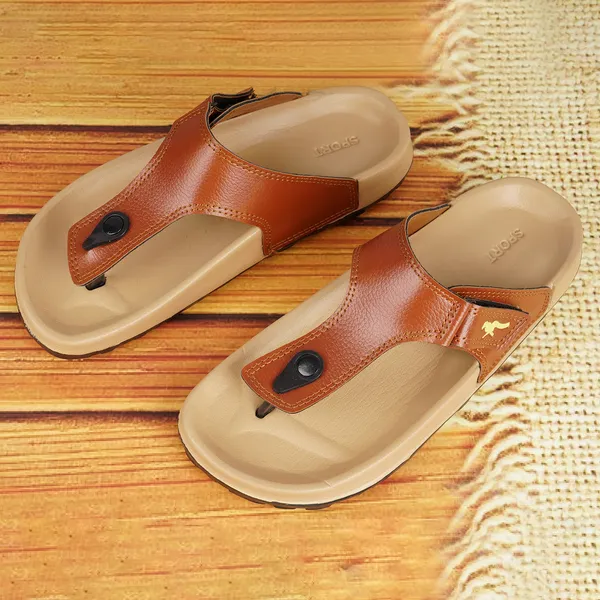 Tan_Brown_Leatherette_And_Eva_Slip_On_Sandals_For_Men