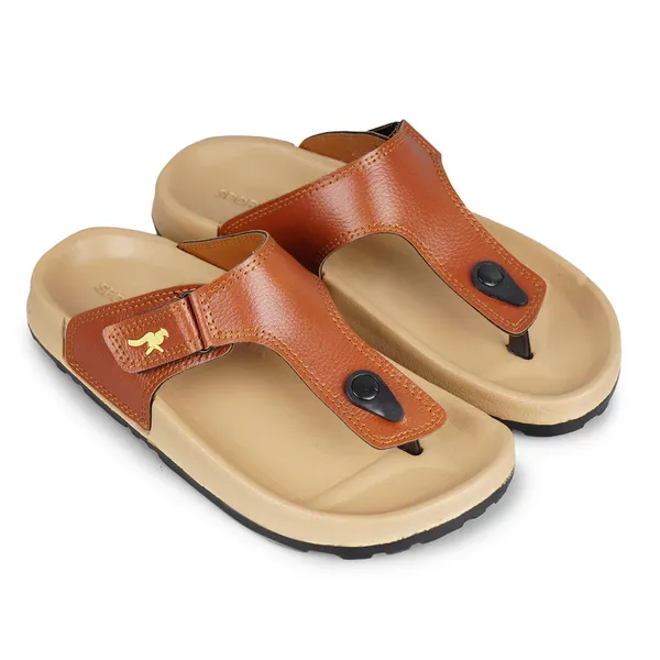 Tan_Brown_Leatherette_And_Eva_Slip_On_Sandals_For_Men