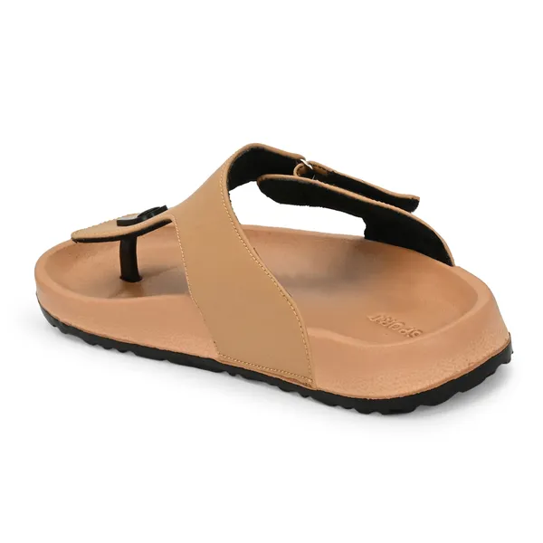 Beige_Leatherette_And_Eva_Slip_On_Sandals_For_Men