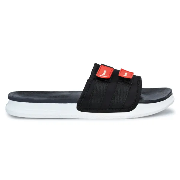 Black_Silicon_Strap_And_Pvc_Slip_On_Sliders_For_Men