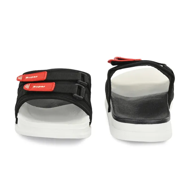 Black_Silicon_Strap_And_Pvc_Slip_On_Sliders_For_Men