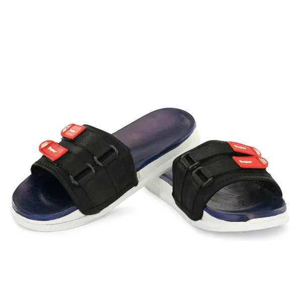 Navy_Blue_Silicon_Strap_And_Pvc_Slip_On_Sliders_For_Men