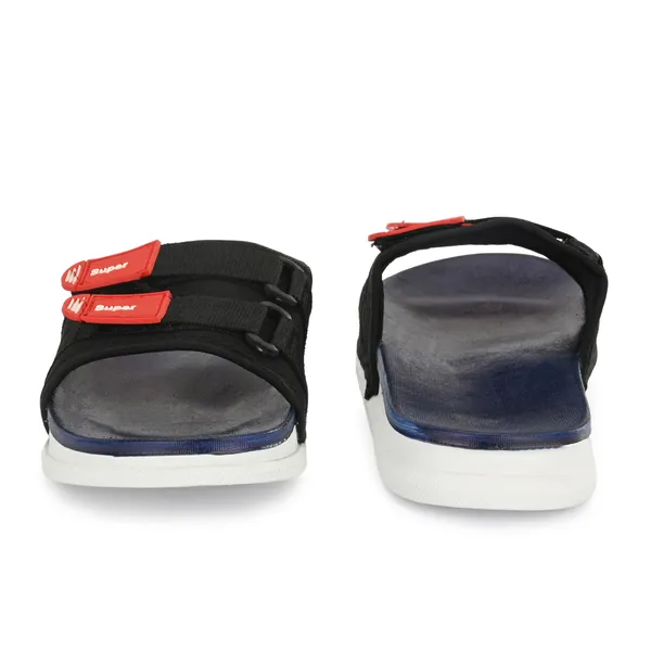 Navy_Blue_Silicon_Strap_And_Pvc_Slip_On_Sliders_For_Men