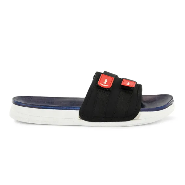 Navy_Blue_Silicon_Strap_And_Pvc_Slip_On_Sliders_For_Men