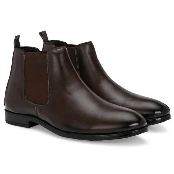 Brown_Leatherette_And_Tpr_Slip_On_Boots_For_Men