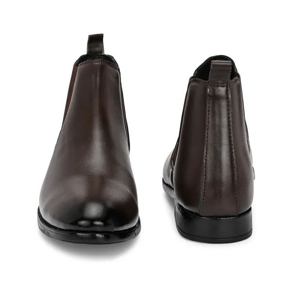 Brown_Leatherette_And_Tpr_Slip_On_Boots_For_Men