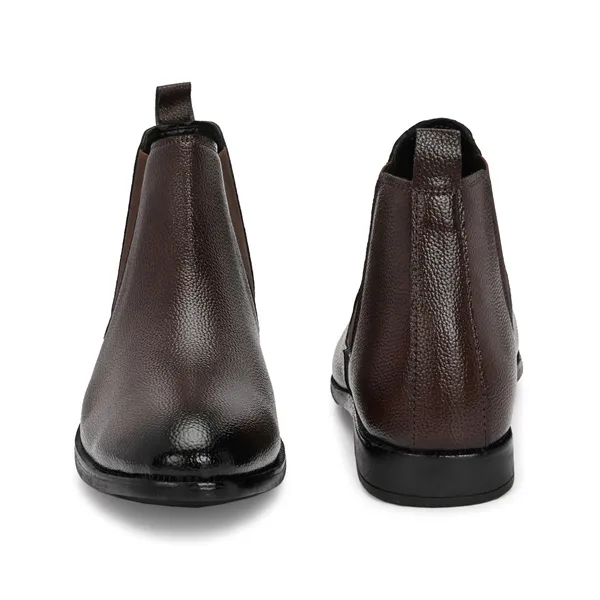 Brown_Leatherette_And_Tpr_Slip_On_Boots_For_Men