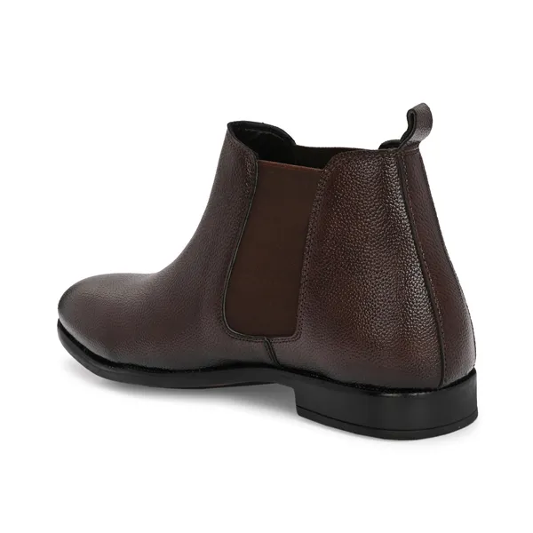 Brown_Leatherette_And_Tpr_Slip_On_Boots_For_Men