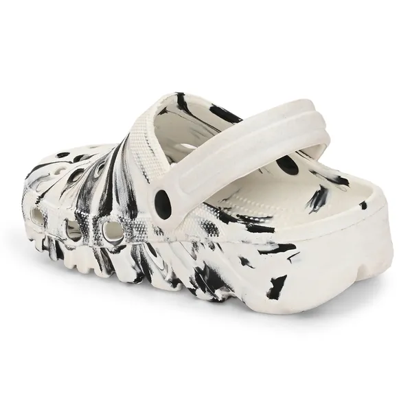 White_N_Black_Eva_And_Eva_Slip_On_Clogs_For_Men