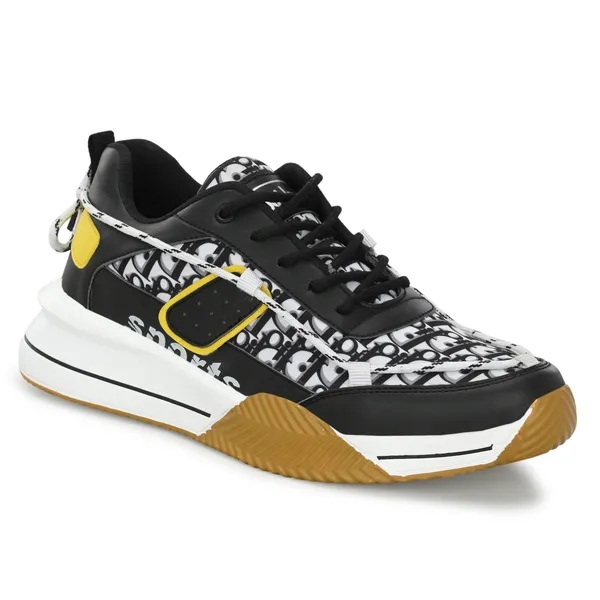 White_Synthetic_And_Airmix_Lace_Ups_Sneakers_For_Men