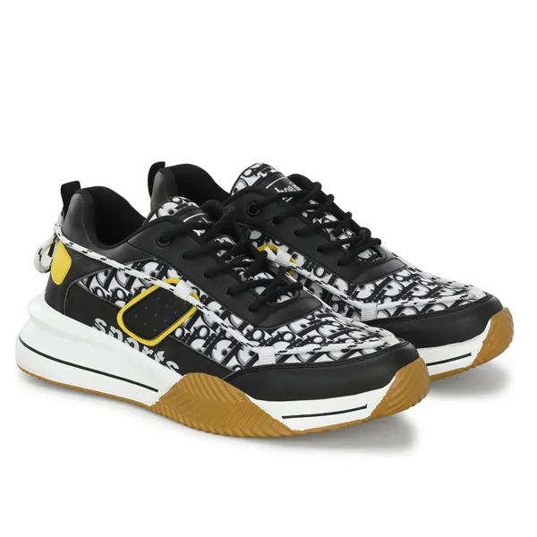 White_Synthetic_And_Airmix_Lace_Ups_Sneakers_For_Men