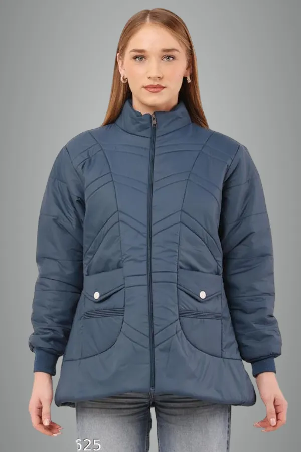 Grey_Polyester_Winter_Jacket_For_Women