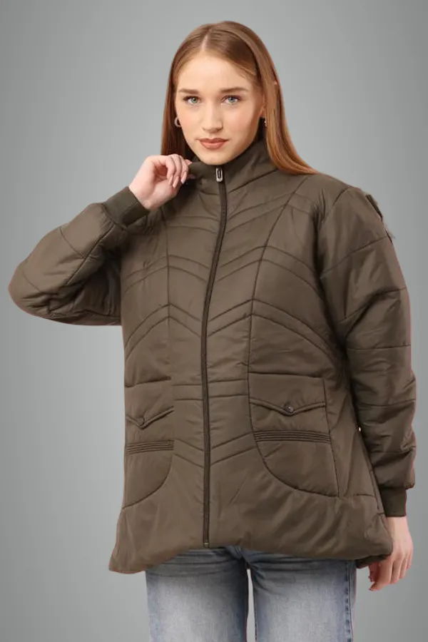 Green_Polyester_Winter_Jacket_For_Women