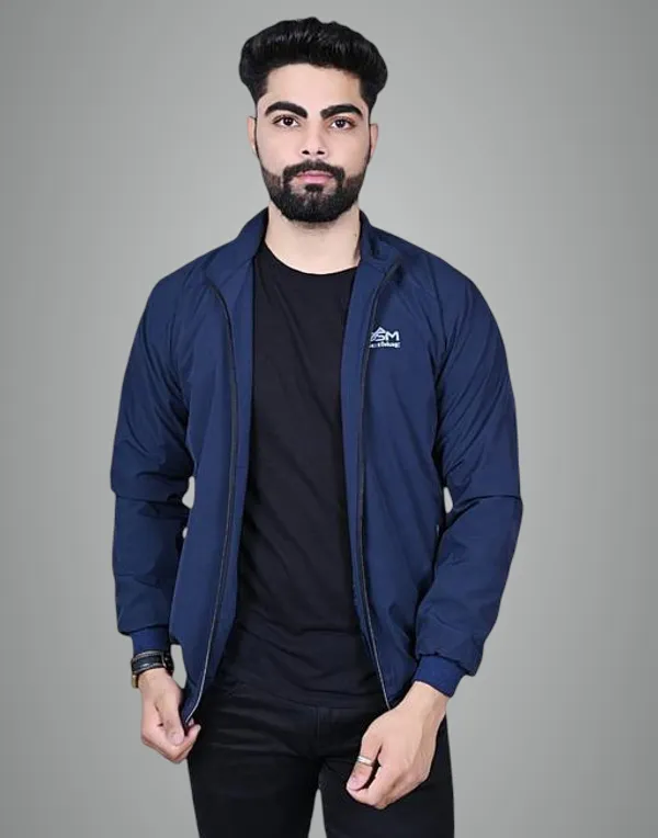 Blue_Polyester_Windcheater_Jacket_For_Men