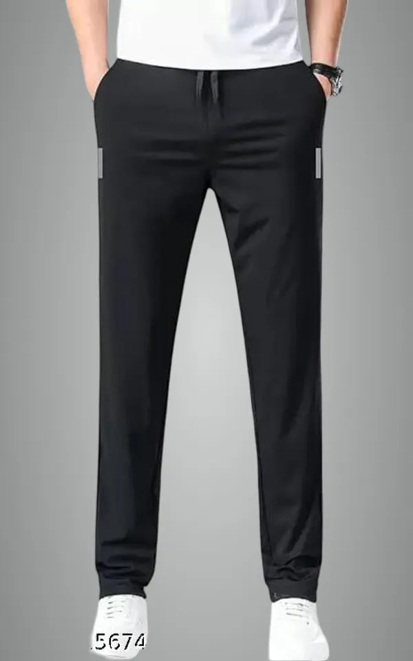 Black_Lycra_Blend_Track_Pants_For_Men