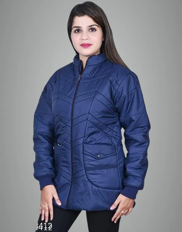 Blue_Polyester_Puffer_Jacket_For_Women