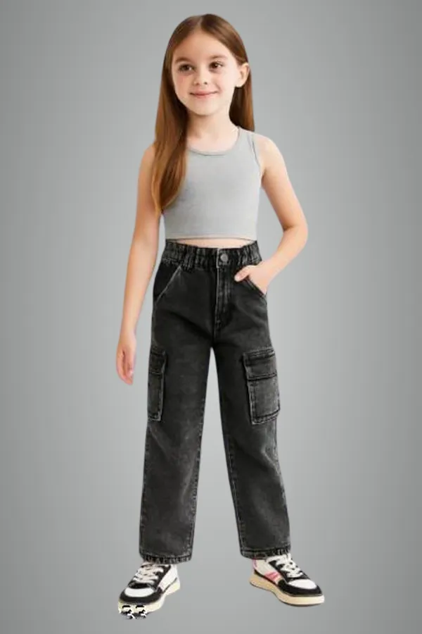 Black_Cotton_Blend_Pants_For_Girl