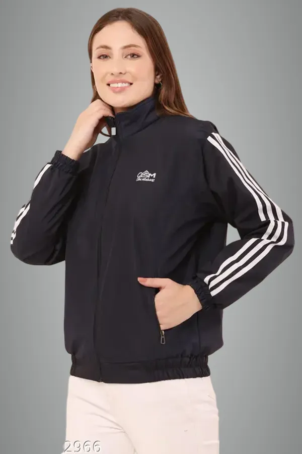 Black_Polyester_Windcheater_Jacket_For_Women