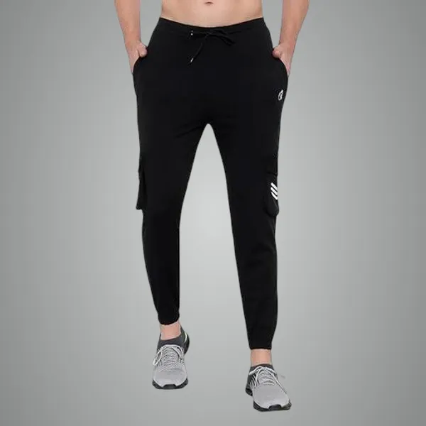 Black_Lycra_Blend_Track_Pants_For_Men