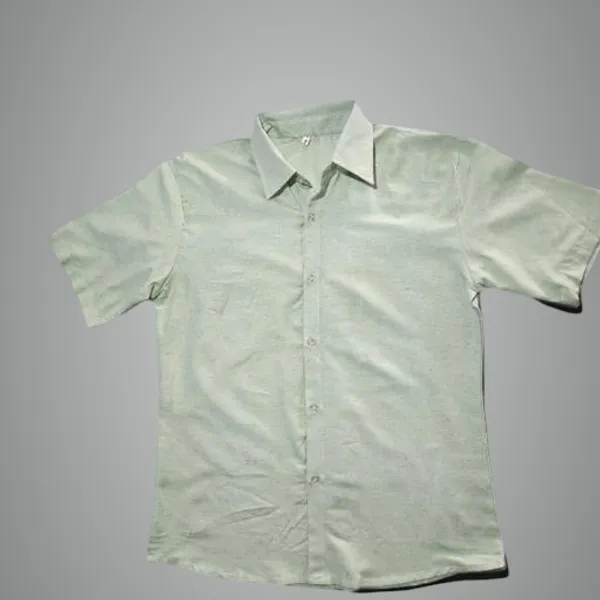 White_Cotton_Blend_Shirt_For_Men