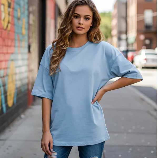 Red_Cotton_Premium_Comfort_Fit_Oversized_T-Shirt_For_Women