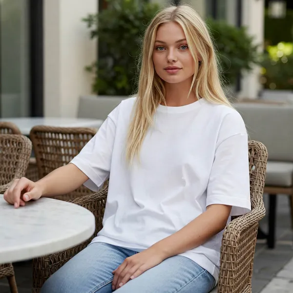 White_Cotton_Premium_Comfort_Fit_Oversized_T-Shirt_For_Women