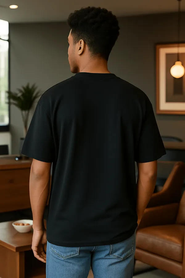 Navy_Blue_Cotton_Premium_Oversized_Cotton_T-Shirt_For_Men