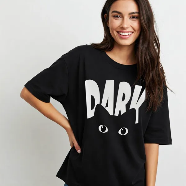 Black_Cotton_Premium_Cat_Eyes_Graphic_Oversized_T-Shirt_For_Women