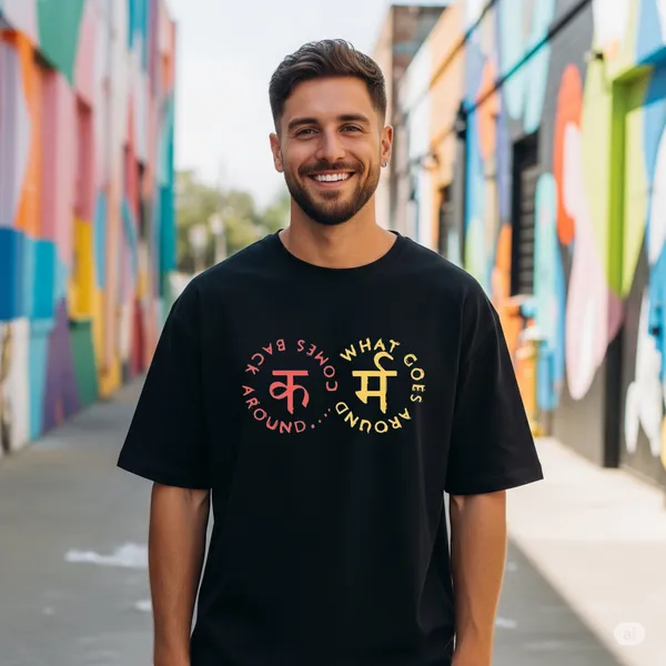 Black_Cotton_Premium_What_Goes_Around_Comes_Back_Around_Karma_Oversized_Graphic_Tee_T-Shirt_For_Men