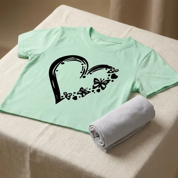 Green_Cotton_Premium_Crop_Printed_T-Shirt_For_Women