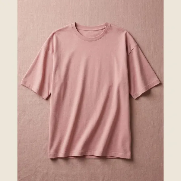 Pink_Cotton_Premium_Comfort_Fit_Oversized_T-Shirt_For_Women