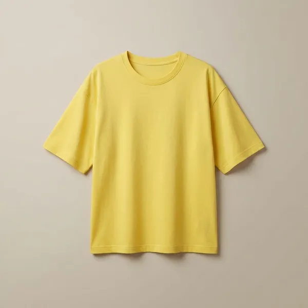 Yellow_Cotton_Premium_Oversized_Street_Style_Fit_T-Shirt_For_Women