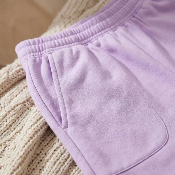 Lavender_Cotton_Premium_Lilac_Oversized_Cotton_Shorts_For_Women