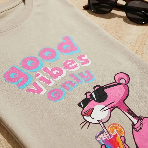 Beige_Cotton_Premium_Panther_Good_Vibes_Only_Graphic_Oversized_T-Shirt_For_Women