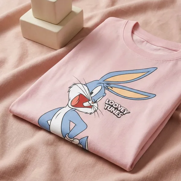 Pink_Cotton_Premium_Bugs_Bunny_Looney_Tunes_Graphic_Oversized_T-Shirt_For_Women