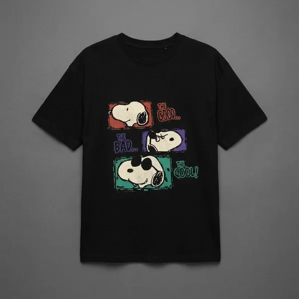 Black_Cotton_Premium_The_Good_Bad_Cool_Snoopy_Graphic_Oversized_T-Shirt_For_Women