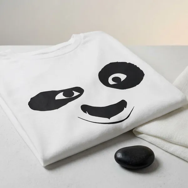 White_Cotton_Premium_Panda_Face_Graphic_Oversized_T-Shirt_For_Women