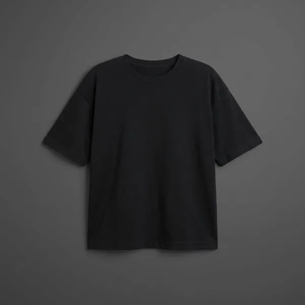 Black_Cotton_Premium_Oversized_T-Shirt_For_Women