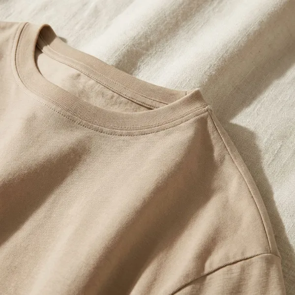 Beige_Cotton_Premium_Oversized_T-Shirt_For_Women