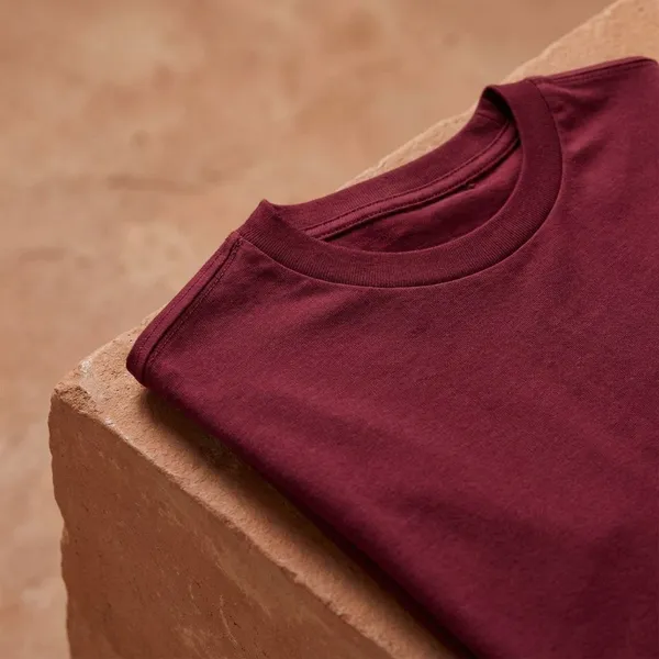 Maroon_Cotton_Premium_Oversized_T-Shirt_For_Women